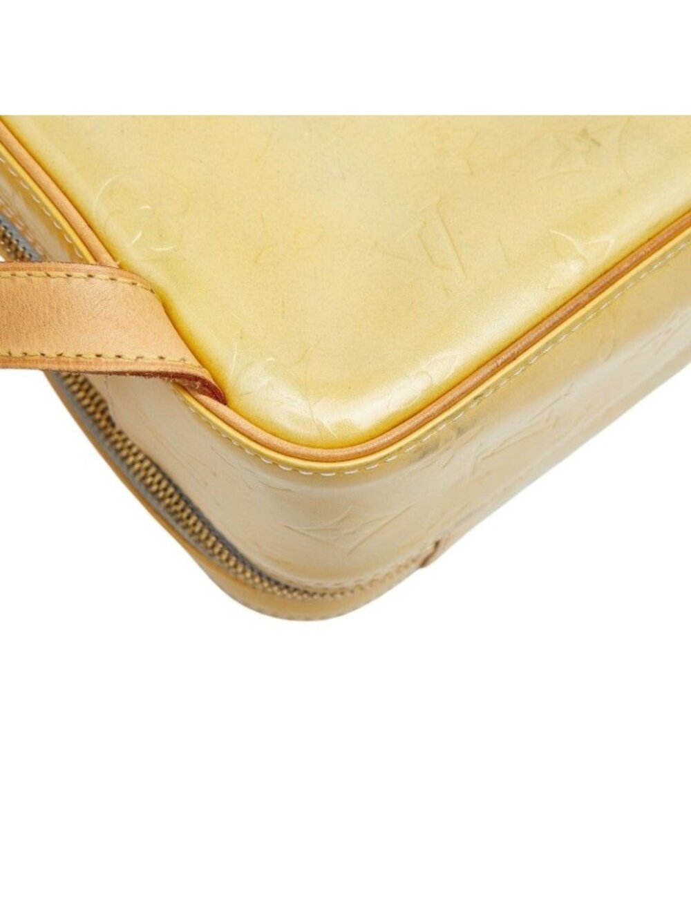 Louis Vuitton Monogram Vernis Backpack Gray Yellow Patent Leather - Picture 7 of 10